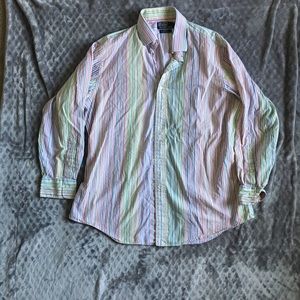 Multicolor Striped Polo Ralph Lauren Button Up